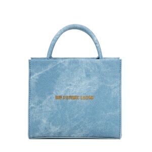 Brandon Blackwood ESR "End Systemic Racism" Wax Denim Tote